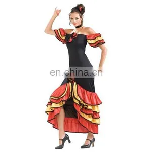 PCA-0293 Spanish Dance Dress Costume thumbnail-1
