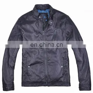 Latest Fashion Mens Thick Padded Softshell pu Motocycle Clothing thumbnail-1