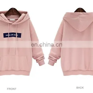 Clothing Factory China Supplier Crewneck Sweatshirt Women Dropped Shoulder Cotton Sweatshirt thumbnail-2