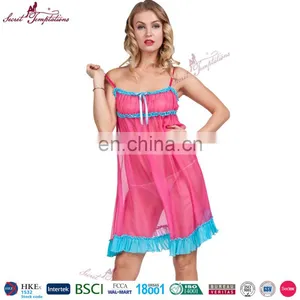 Sexy Ladies Lingerie Nightwear Sexy Night Dress Woman Adult Costumes Lingeries Women Underwear thumbnail-1