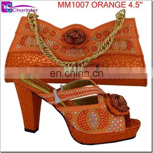 Party Shoes With Matching Bags High Heels Wedges Italian Shoes and Matching Bags thumbnail-3