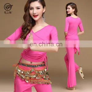 T-5181 Indian Modal Fabric Lady Belly Dance Costumes thumbnail-1