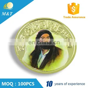 Promotiaonl Different Kinds Head Portrait Custom Made Souvenir Coin thumbnail-1