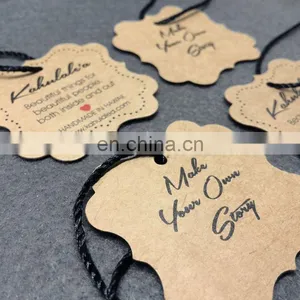 Elastic Swimwear Cardboard Swing Hang Tags thumbnail-1