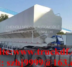 2018s High Quality and Competitive Price 3 Axles LHD CLW Brand Electronic Discharging Feed Tank Trailer for Sale thumbnail-2