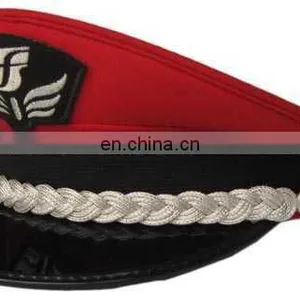 Embroidered Military Peak Cap thumbnail-1
