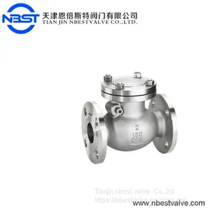 ASTM H44 PN16 Swing A216 Wcb Check Valve thumbnail-1
