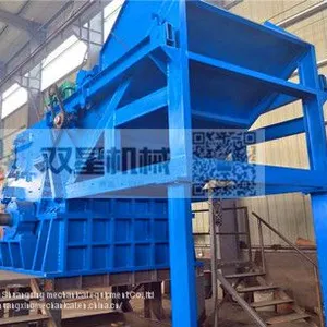Double Shaft Heavy Duty Mobile Scrap Shredder Shredding Machine for Recycling thumbnail-1
