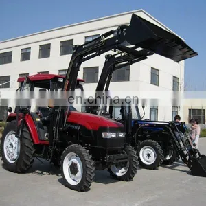 Hot Sell 4wd 80hp Wheeled Tractor 804 Different Implements is Optional thumbnail-1