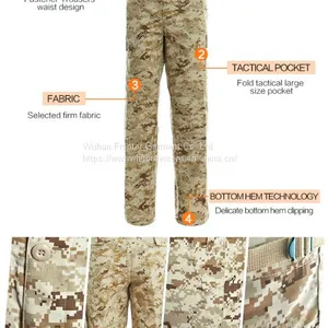 Wholesale T/C 65/35 Military Camouflage Battle Dress Uniform Bdu thumbnail-2