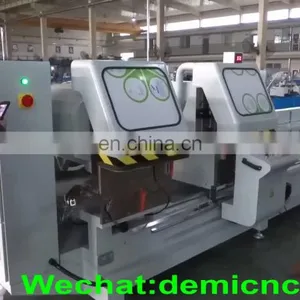 LJZ2X-500*4200 Aluminium Profile Digital Display Double Head Cutting Off Saw Machine thumbnail-1