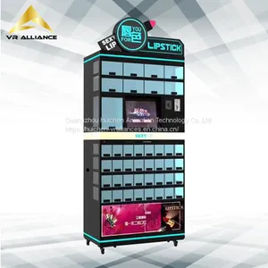 OEM Touch Screen Lipstick Cosmetic Prize Game Gift Vending Machines With Adverting Display thumbnail-3