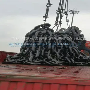 Welded Carbon Steel Stud Anchor Chain thumbnail-3