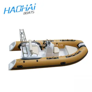 Zodiac Fiberglass Mini Inflatable Rib Boat 12.8 ft RIB 390 Boat thumbnail-2