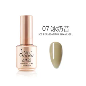 With Twist Cap Monochrome Nail Polish Gel Full / Clear Color thumbnail-3