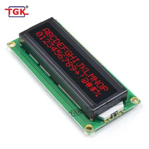 16X2 Lcd Display 1602 Lcd Modules TM162A-3 80X36mm Black Screen Dust-free Process 16X2 LCD Screen thumbnail-5