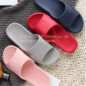 Solid Color Antiskid Slippers thumbnail-1