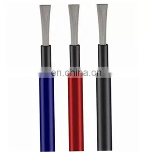 Copper Core PV Wire Cable XLPE Jacket Black Red Bule For Solar Power System thumbnail-2