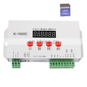 K-1000C(T-1000S Updated) 2048 Pixels Addressable Controller With SD Card DC5-24V thumbnail-1
