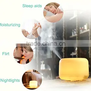 Newest Style Air Humidifier Mini LED USB Ultrasonic Aroma Diffuser Humidification thumbnail-4