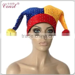 Funny Cheap Christmas Jester Hat thumbnail-3