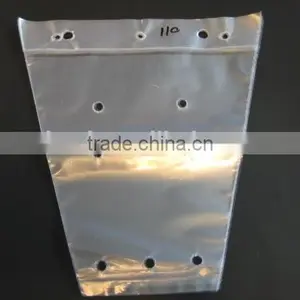 Transparent LDPE China Made Plastic Bag for Vegetable Package With Holes thumbnail-3