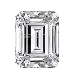 Emeral Cut Diamond Lose Stone Moissanite Diamond Suitable for Ring, Necklace, Earring, and Other High Jewelry Inlay thumbnail-3
