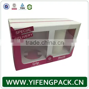 Best Selling Wholesale Custom Design Paper Packaging Gift Box With Pvc Window thumbnail-4