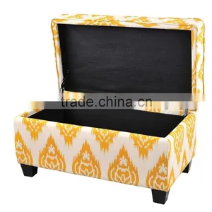 WorkWell Mordern Design Rectangular Storage Ottoman KW-OT08 Quality Choice thumbnail-2