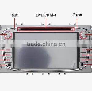 Car Stereo for Ford Focus Mondeo GPS Navigation DVD Auto Radio Headunit Satnav 3G WIFI IPOD BT SWC AUX USB/SD AM/FM MP3/MP4 thumbnail-1