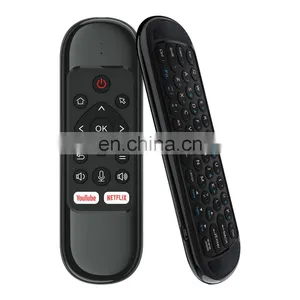 H6 2.4G Wireless Keyboard Voice Control ABS Infrared Remote Learning Air Mouse Remote Control Keyboard for Android Smart TV thumbnail-1