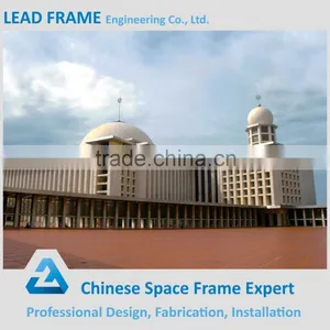 Colourful Prefabricated Steel Frame Mosque Dome thumbnail-1