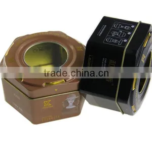 Perfume Custom Tin Box With Clear Window thumbnail-3