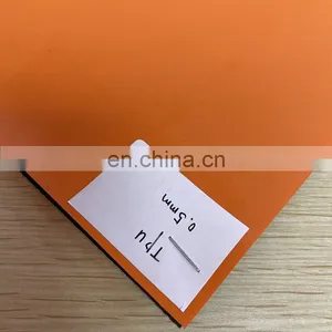 100% Polyester Anti-uv Pvc Coated Waterproof Vinyl Coated Woven Polyester Pvc Tarpaulin Fabric thumbnail-2