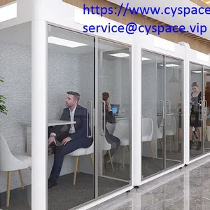 Cyspace Office Phone Booth Public Privacy Calling Certificate Telephone Cabin Acoustic Phone Booth thumbnail-1