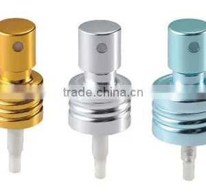 0.15CC Dosage 18mm 20mm 24mm Hot Sale Non Spill Aluminum Perfume Screw Mist Sprayer for Bottle thumbnail-1