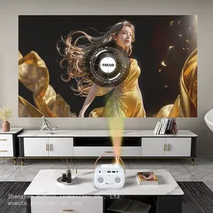 Latest Released Android 9.0 WIFI Projector Auto Focus Projectors HD 4K 1080P Home Theater Projector thumbnail-4