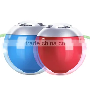 2016 Mini Portable Colourful Round Led Light Bluetooth Speaker Supplier's Choice thumbnail-1
