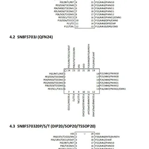 SN8F5703TG Package: TSSOP-24 SONIX MCU Original Stock thumbnail-2