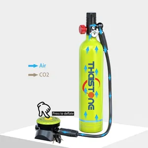 Cheap 1L Mini Suba Diving Dive Air Tank OEM Logo Dive Gears With High Pressure Pump thumbnail-2