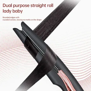 Splint Quick Heat Straightener/Curling Electric Splint/LCD Display Roll Straightening Dual Use（Wechat:13510231336） thumbnail-4