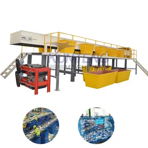 Household Waste Classification and Processing Production Line Waste Manual Screening Platform thumbnail-1