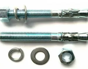 Anchor Bolt for Infrastructure Projects Concrete Foundation Yellow Zinc Plated Standard Thread Full Sizes Factory Direct thumbnail-4