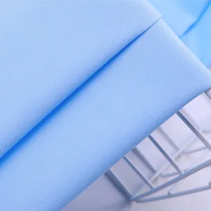 T/C65/65 45X45 96x72 58/60 Trueran 76618 White Poplin Blended Plain Woven Fabric Commonly Used for Pocket Linings, Shirts, and Lightweight Apparel thumbnail-2