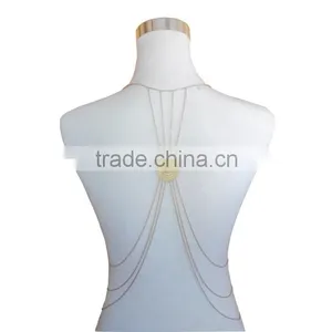 2015 New Products Hollow Out Floret Bodychain thumbnail-3