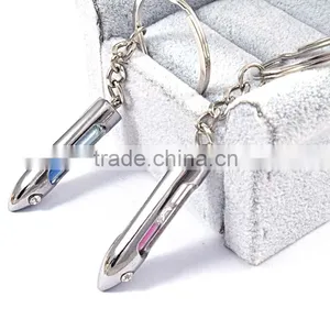 Stainless Steel Jewelry Christmas Custom Metal Keychain thumbnail-2