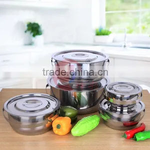 Good Quality Competitive Price Practice Suit of Stainless Steel Food Box Food Container Stock Pot thumbnail-3