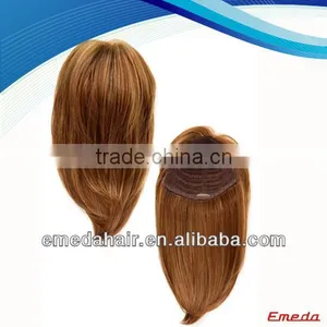 Vogue 6A 100% Human Hair Virgin Remy Hair Clip on Bangs thumbnail-1