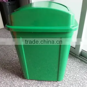 Hot Selling Plastic With Swing Lid Waste Bin Garbage Bin 30Ltr thumbnail-2