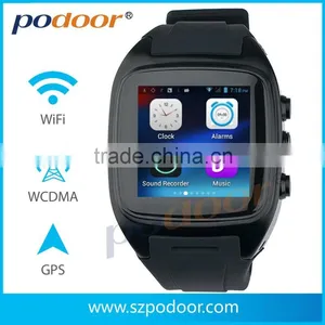 Top Android Watch Mobile Phone 1.54 IPS Touch Screen Waterproof Bluetooth Smart Watch thumbnail-1